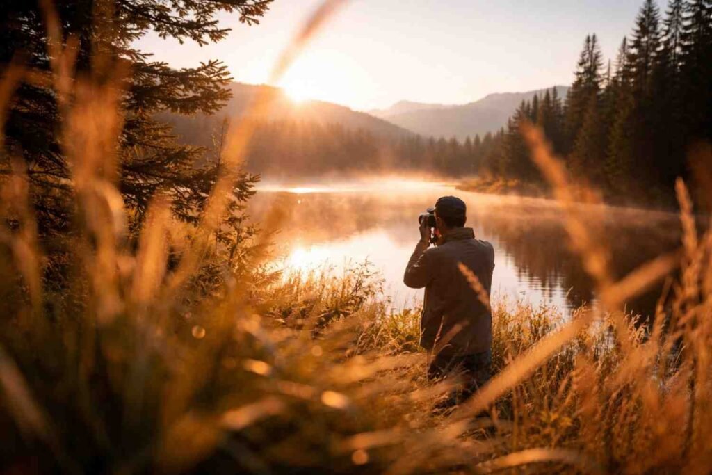 Using Foreground Elements To Pull The Viewer In