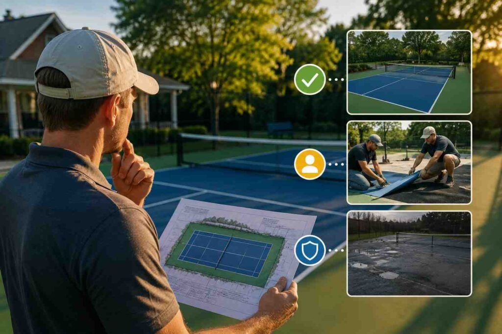 Making the Right Choice for Your Pickleball Court