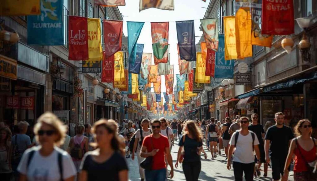 Types of Promotional Flags and Banners