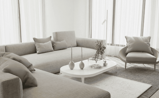 Curved Accent Chairs Injecting Personality